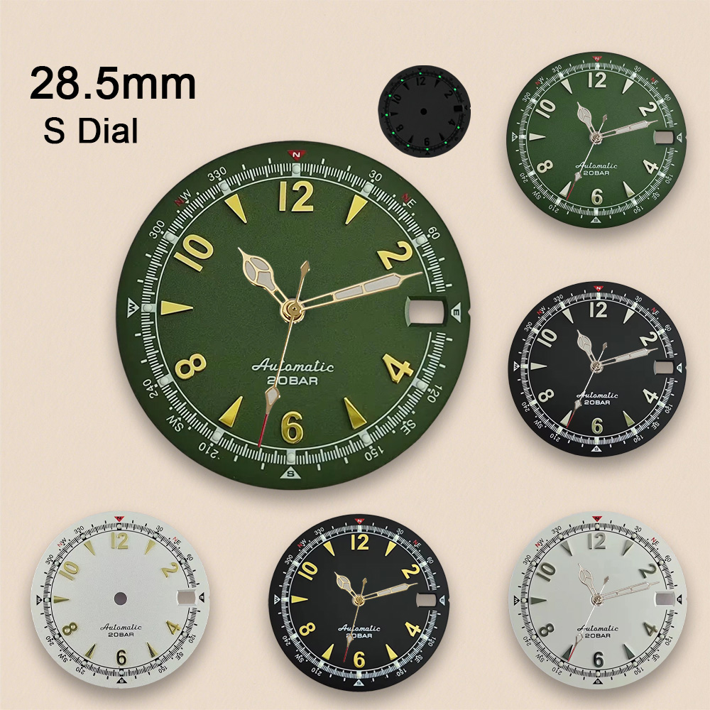 Reel Case - Nh35 Dial S Logo 28.5mm Retro