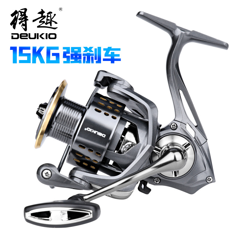 Ice Fishing Reel - Gapless Spinning Reel 15kg Max Drag