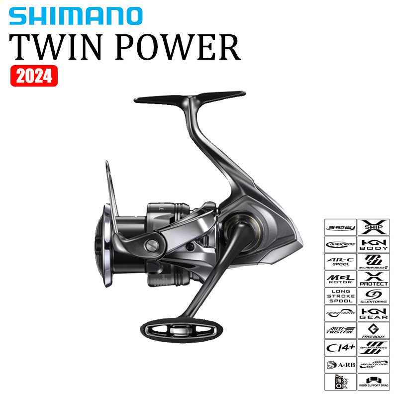 SHIMANO 2024 TWINPOWER Seawate - Shimano Reel Sustain review and price