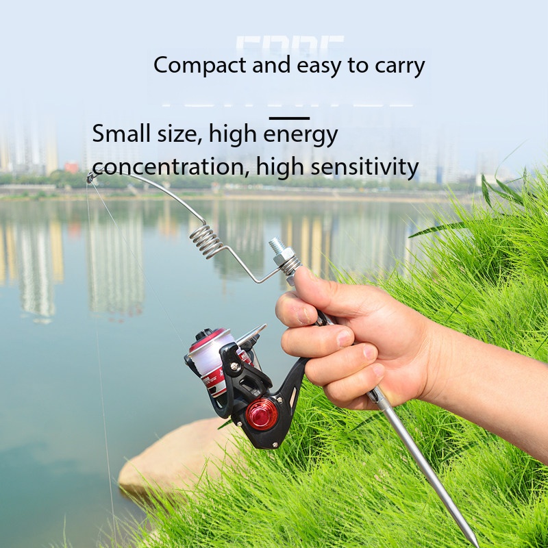 Spring Rod Mini Portable One-P - Ice Fishing Reel review and price