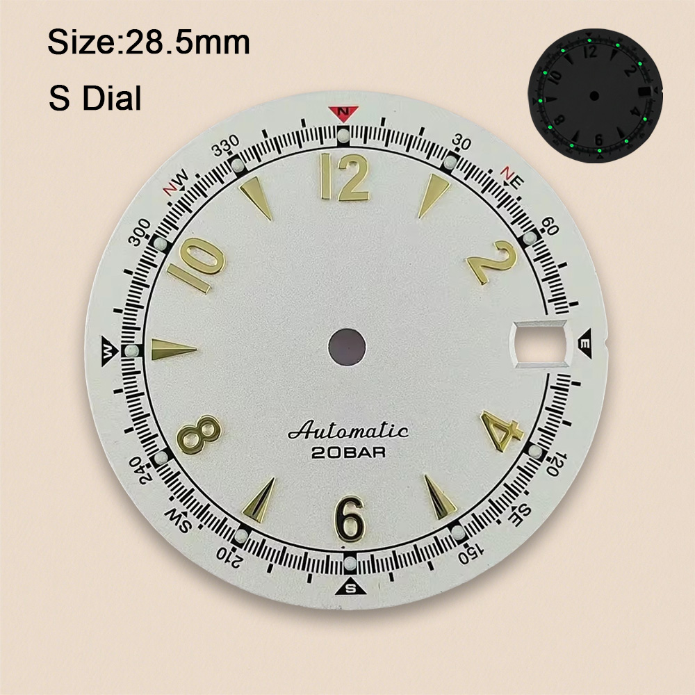 Nh35 Dial S Logo 28.5mm Retro  - Reel Case review and price