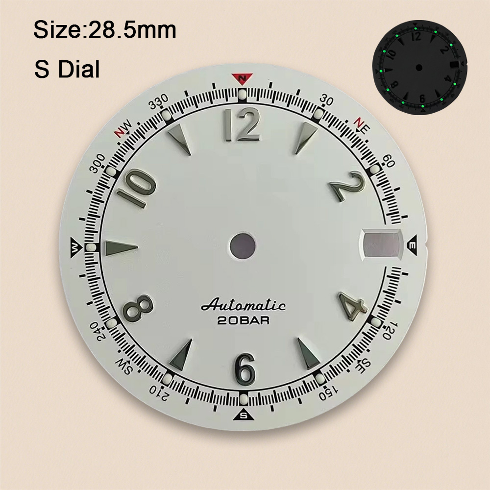 Nh35 Dial S Logo 28.5mm Retro  - Reel Case review and price