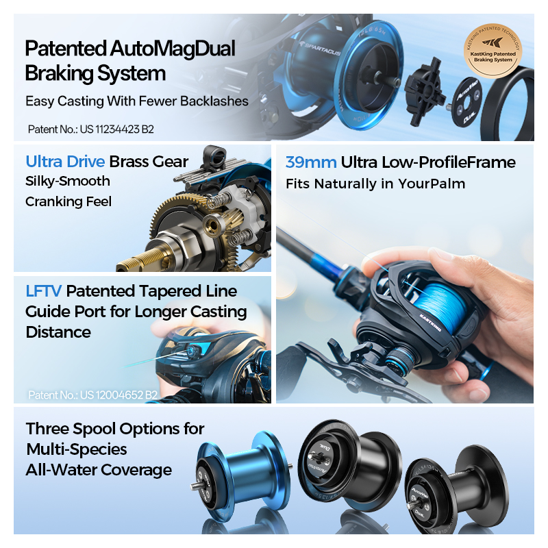 KastKing Spartacus III Long Ca - Kastking Reel Zephyr review and price