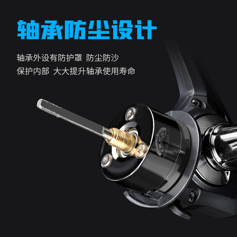 Gapless Spinning Reel 15kg Max - Ice Fishing Reel review and price